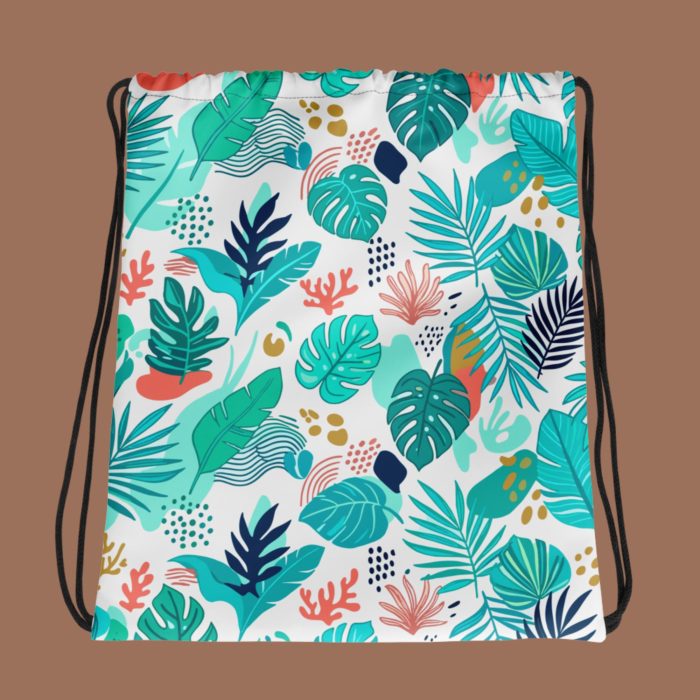 Island Vibe Drawstring Bag