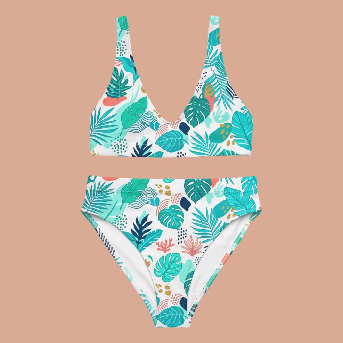 Island Vibe - Fern Rise - Recycled High-Waisted Bikini