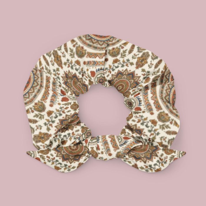 Boho Recycled Scrunchie