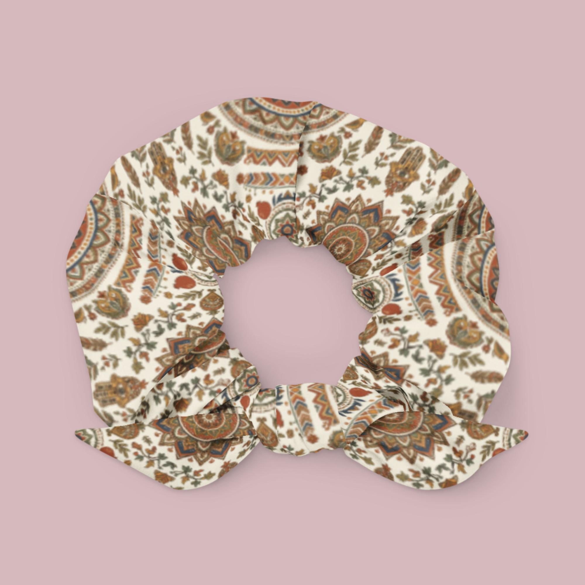 all-over-print-recycled-scrunchie-white-front-6a22fe94b4c21.jpg Boho Recycled Scrunchie