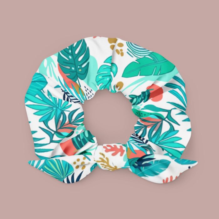 Island Vibe Recycled Scrunchie