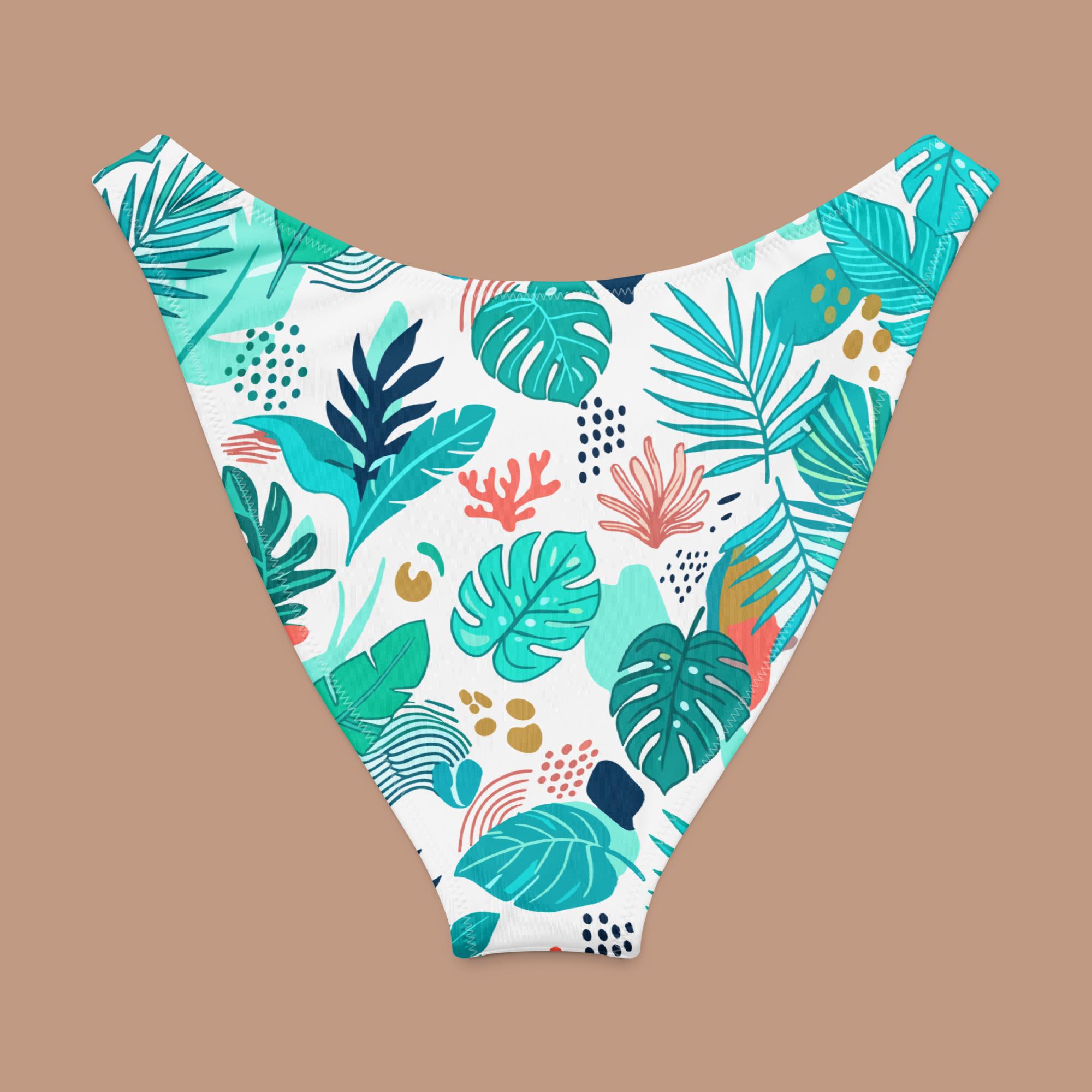 Island-Vibe-Frond-&-Free-Recycled-Bikini (Bottom-Only) Back Island-Vibe-Frond-&-Free-Recycled-Bikini (Bottom-Only) Back