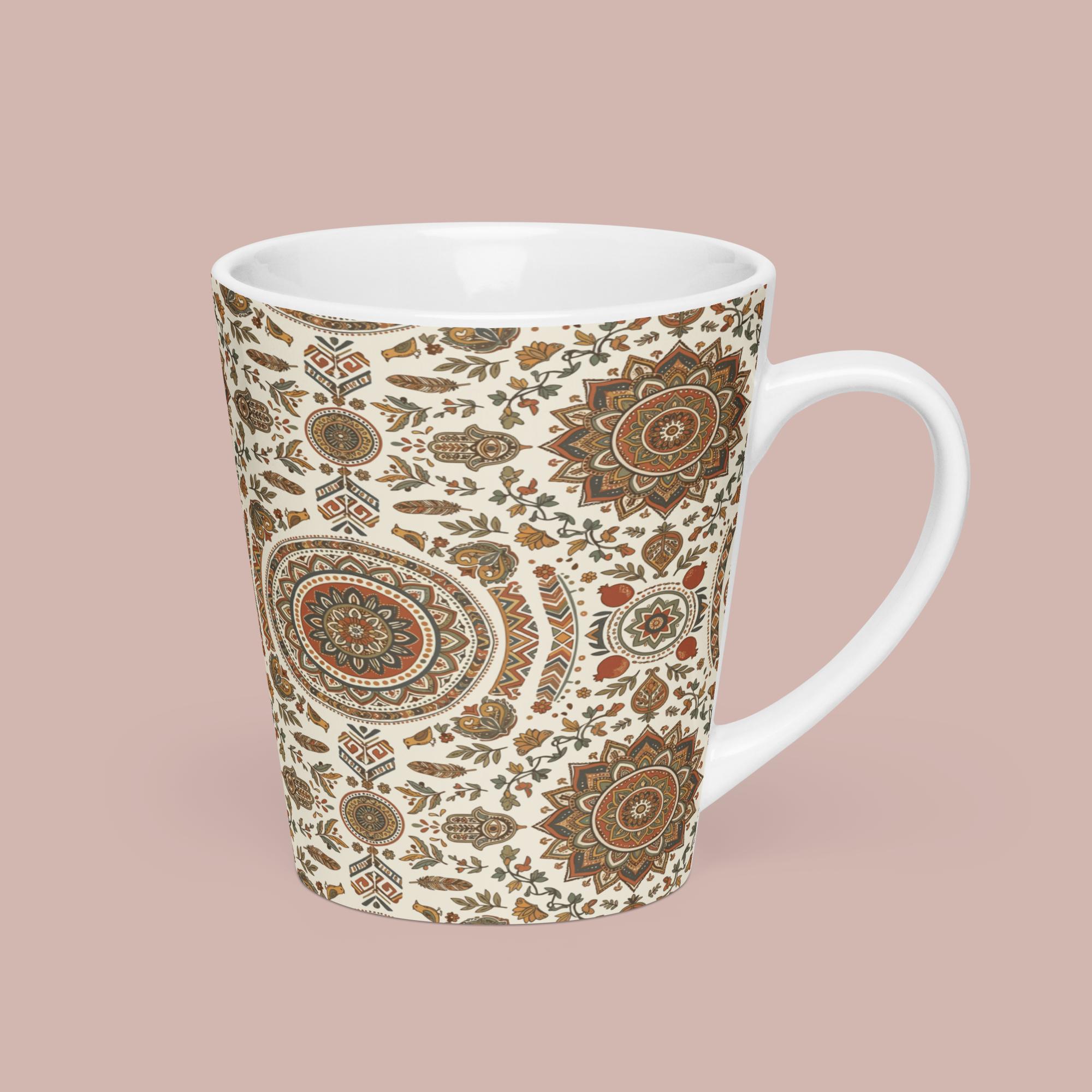 Boho Latte Mug 12 oz Boho Latte Mug 12 oz