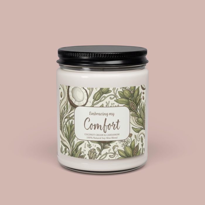 Comfort – Coconut Cream & Cardamom – Soy Candle