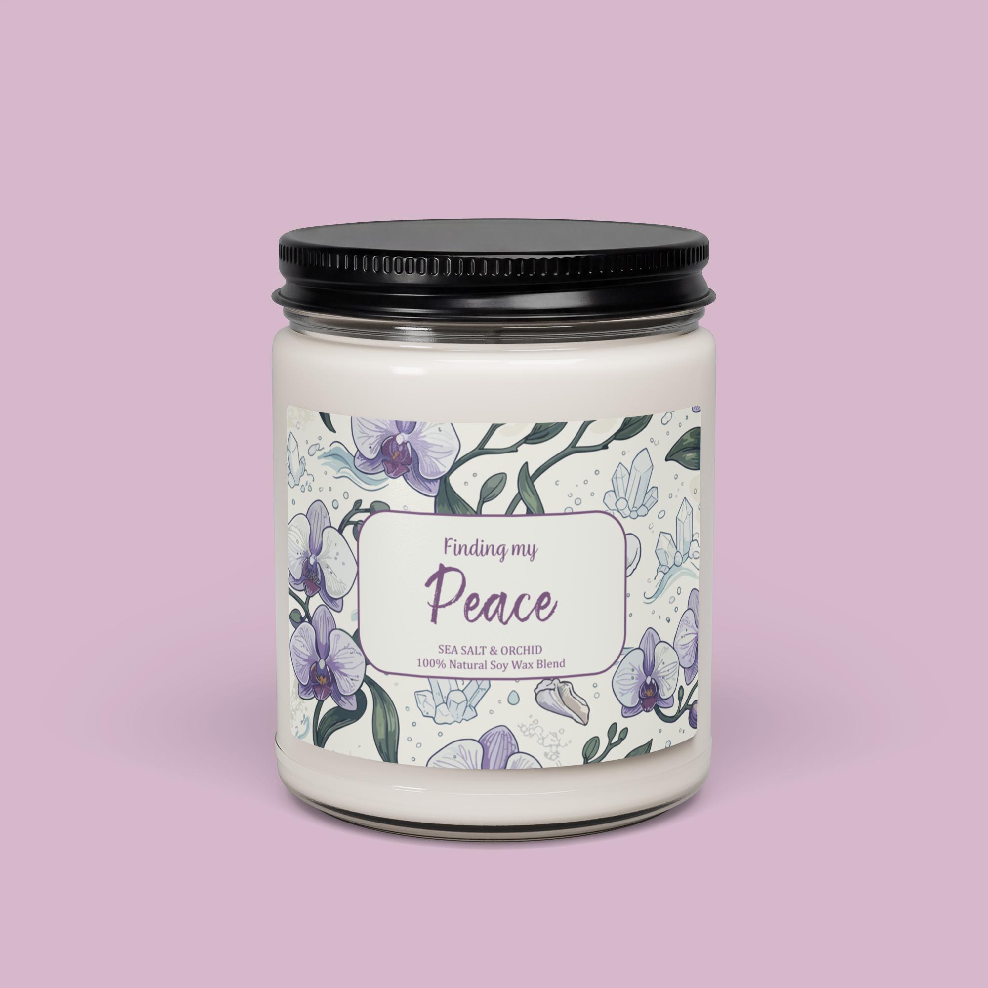 Peace - Sea Salt & Orchid - Soy Candle Peace - Sea Salt & Orchid - Soy Candle